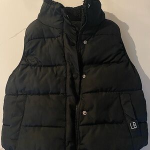 Little Bipsy Sherpa Lined Puffer Vest, 3-4T